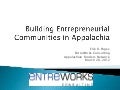 Supporting Entrepreneurial Communities in Appalachia
