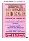 Berpikir dan Berjiwa Besar