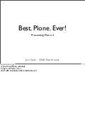 Best. Plone. Ever!  Presenting Plone 3.