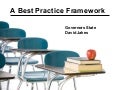 Best Practice Governor State