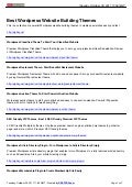 Best Wordpress Website Building Themes 