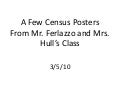 Census Posters