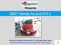 Best Deals on 2007 Honda Accord EX-L in Lynnwood by Klein Honda