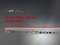 Microsoft SQL Server - Best Ever Data Platform on Windows Presentation