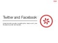 Best Practice Twitter and Facebook 