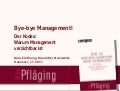 [DE] "Bye-bye Management! Warum Management verzichtbar ist", Vortrag von Niels Pfläging bei Kanzleieröffnung von Brandi Rechtsanwälte (Hannover/D)