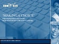 BETF: Making A Choice