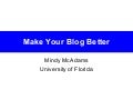 Better Blogs