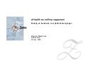 eHealth en Zelfmanagement; Belang en betekenis voor patiëntenverenigingen; door Bettine Pluut