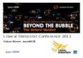 Beyond the Bubble: Ipsos MORI at the Liberal Democrat Conference
