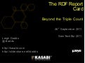 The RDF Report Card: Beyond the Triple Count
