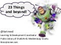 23 Things and Beyond: Using the Social Web for Learning