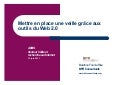 Mettre en place une veille avec les outils du Web 2.0