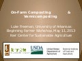 On-farm Composting & Vermicomposting
