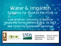 Water & Irrigation Systems for Market Farming