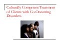 Cultural Compentency and Co-occurring Disorders