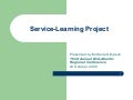 Service-Learning Project  Simpson Sl2