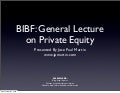 BIBF Presentation (With Video)