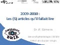 Biblio association DMLA 2010