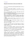 Bibliografia sobre monitoramento e mensuração de mídias sociais