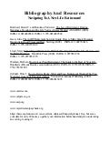 Retirement from School Libraries Bibliography by Mark Williams