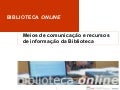 Biblioteca On-Line do ISCA-UA