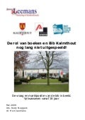 Marktonderzoek Bibliotheek Kalmthout - Eindrapport 18+