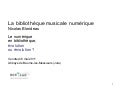 La bibliothèque musicale numérique