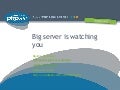 Big server-is-watching-you