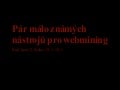 Pár málo známých nástrojů pro webmining