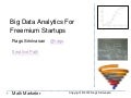 Big data and freemium