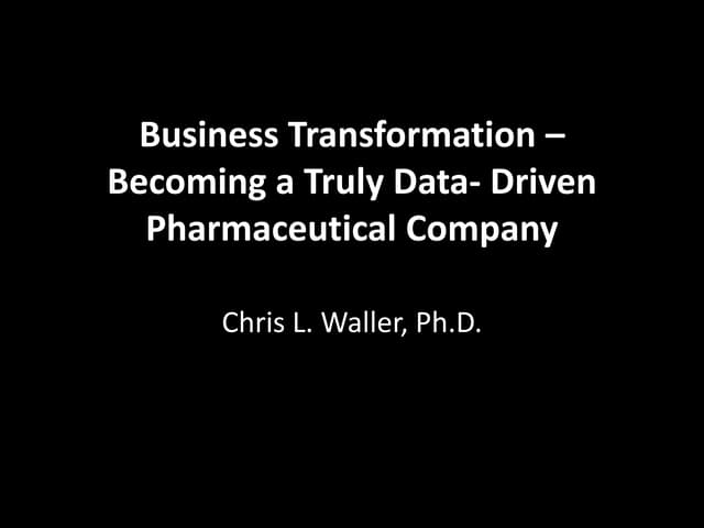 How to Create a Big Data Culture in...