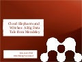Cloud Elephants and Witches: A Big Data Tale from Mendeley