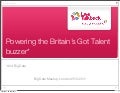 Scaling the Britain&rsquo;s Got Talent Buzzer