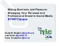 Personal+ Professional Brand in Social Media - Trompeter