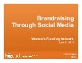 Brandraising(R) Through Social Media
