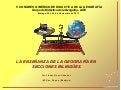 La enseñanza de la Geografía en Secciones Bilingües