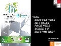 “LAS EXPECTATIVAS DE LOS/AS PACIENTES SOBRE SU ENFERMEDAD”