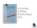 e-Invoicing is a must-have solution according to the new Billentis Report 2013 