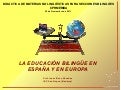 La educación bilingüe en España y en Europa