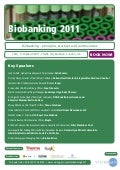 Biobanking 2011
