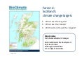 Forest in Scotland’s climate change targets | Wendy Aubrey