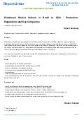Bioethanol Market Outlook in Brazil to 2020 ' Production, Regulations and Key Companies