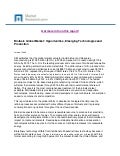 Biofuels Global Market: Opportunities, Emerging Technologies and Production