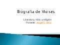 Biografia de moises