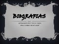 Biografias