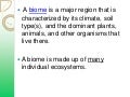 Biomes