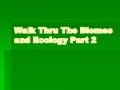 Biomes ppt
