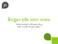 Birgjar vs. Innri Vinna