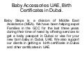 Birth Certificates In Dubai
